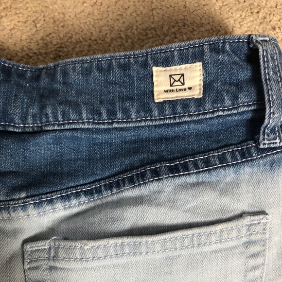 Tie dye ombré denim shorts - Picture 4 of 4